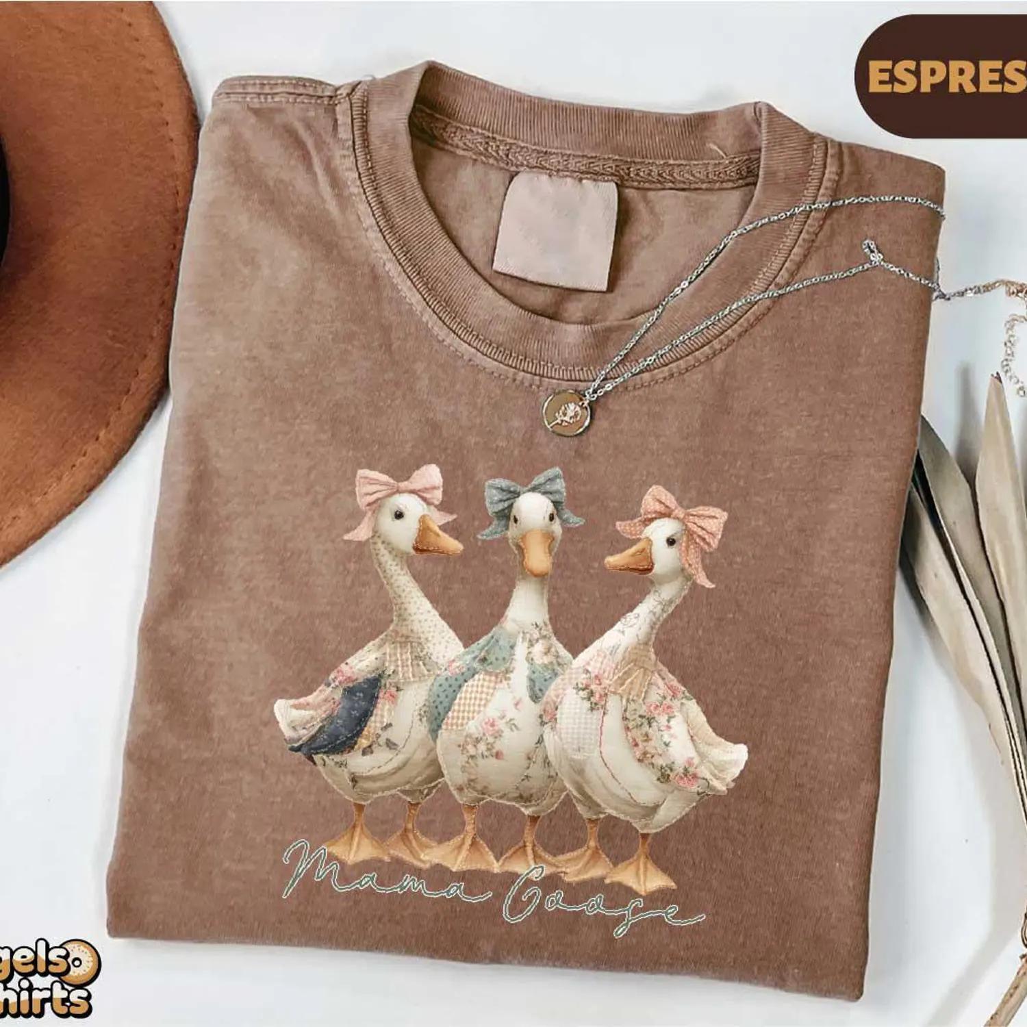 S Mama Goose Shirt, Cute Mom Crewneck, Silly Goose Pregnancy